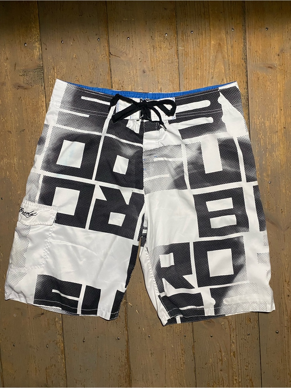 Y2K baggy Brody board shorts